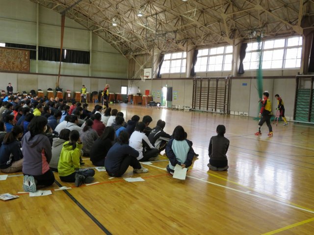 千葉県教育研究会船橋支会小中学校体育部会アンプティサッカー体験